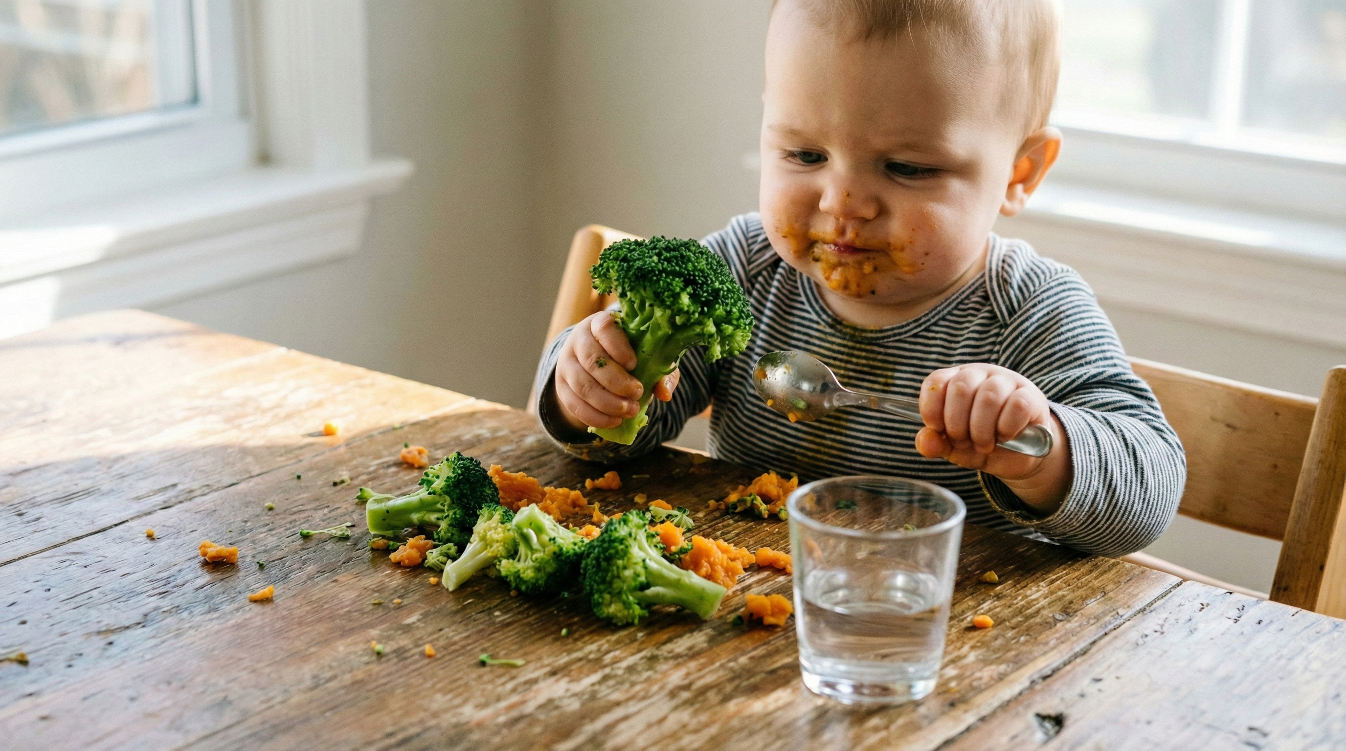 Montessori Weaning: Independence from the First Bite