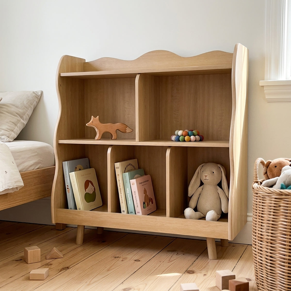 Montessori Toddler Bookshelf