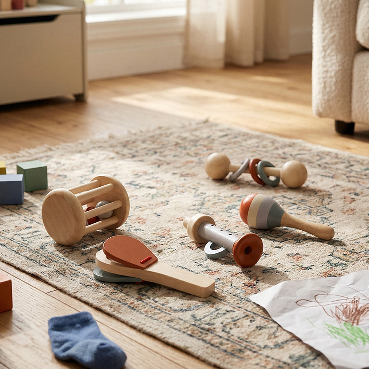 Hicooo® | Wooden Baby Rattle