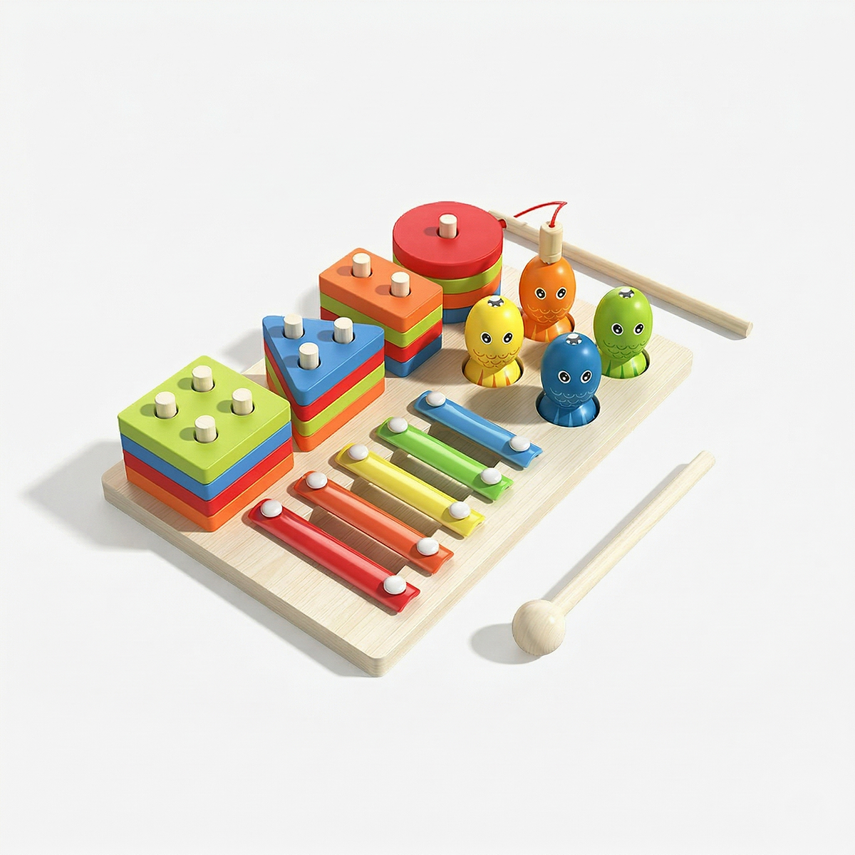 Hicooo® | Wooden Activity Board