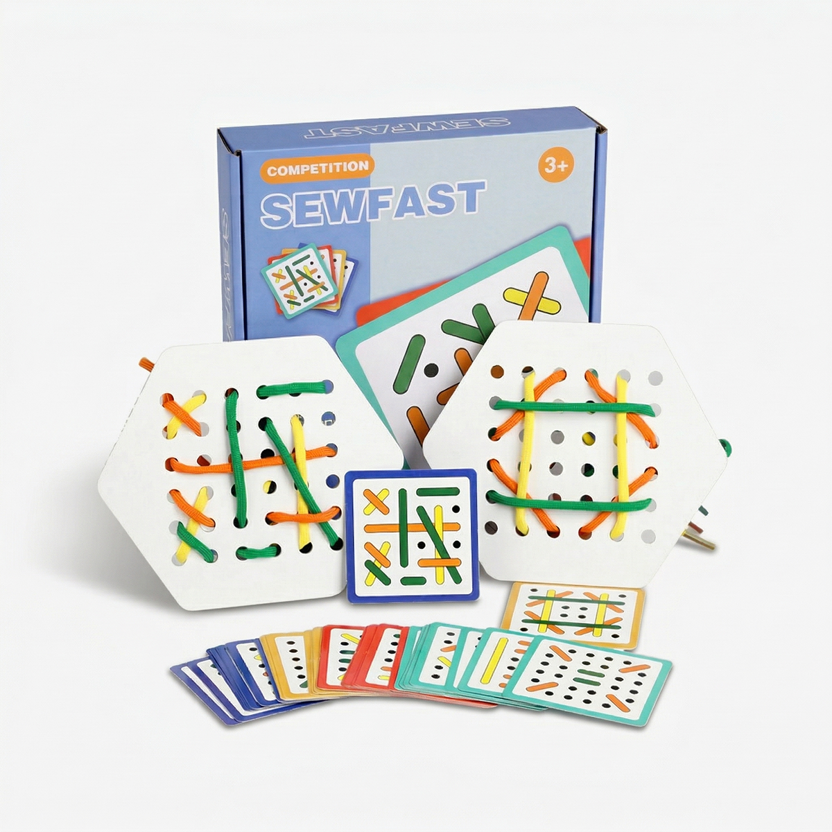 Hicooo® | Hexagon Lacing Game