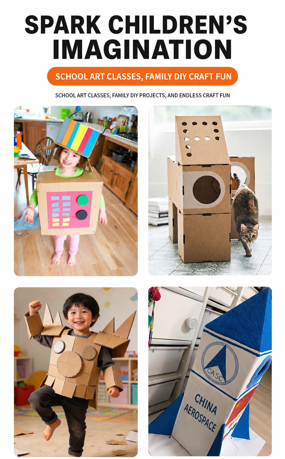 Cardboard Cutting Machine for Children
