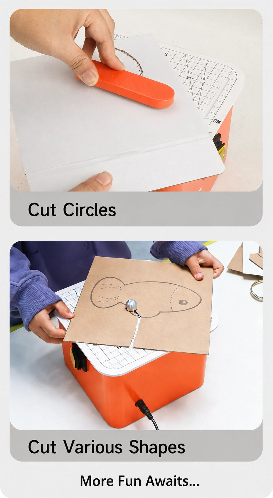 Cardboard Cutting Machine for Children