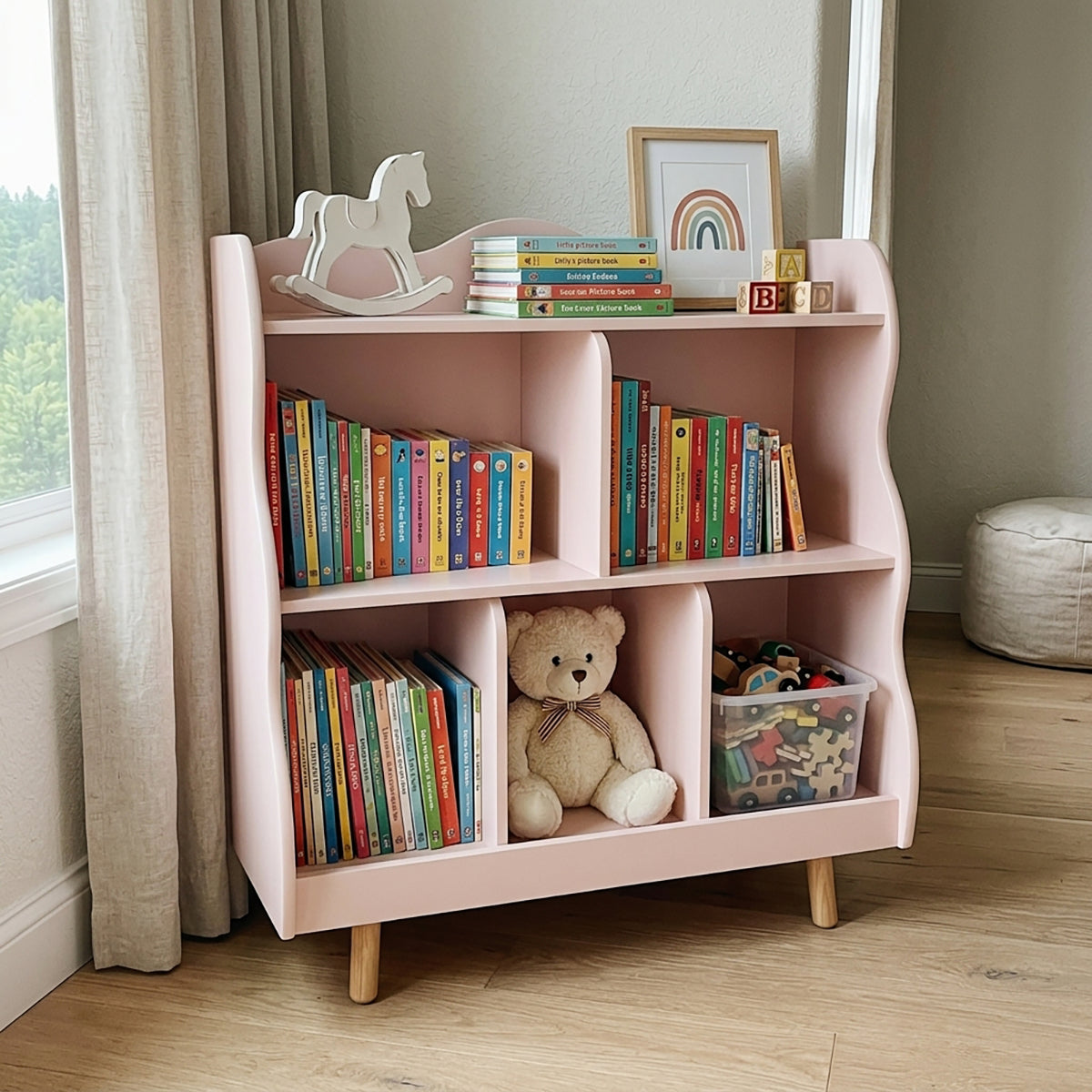 Montessori Toddler Bookshelf