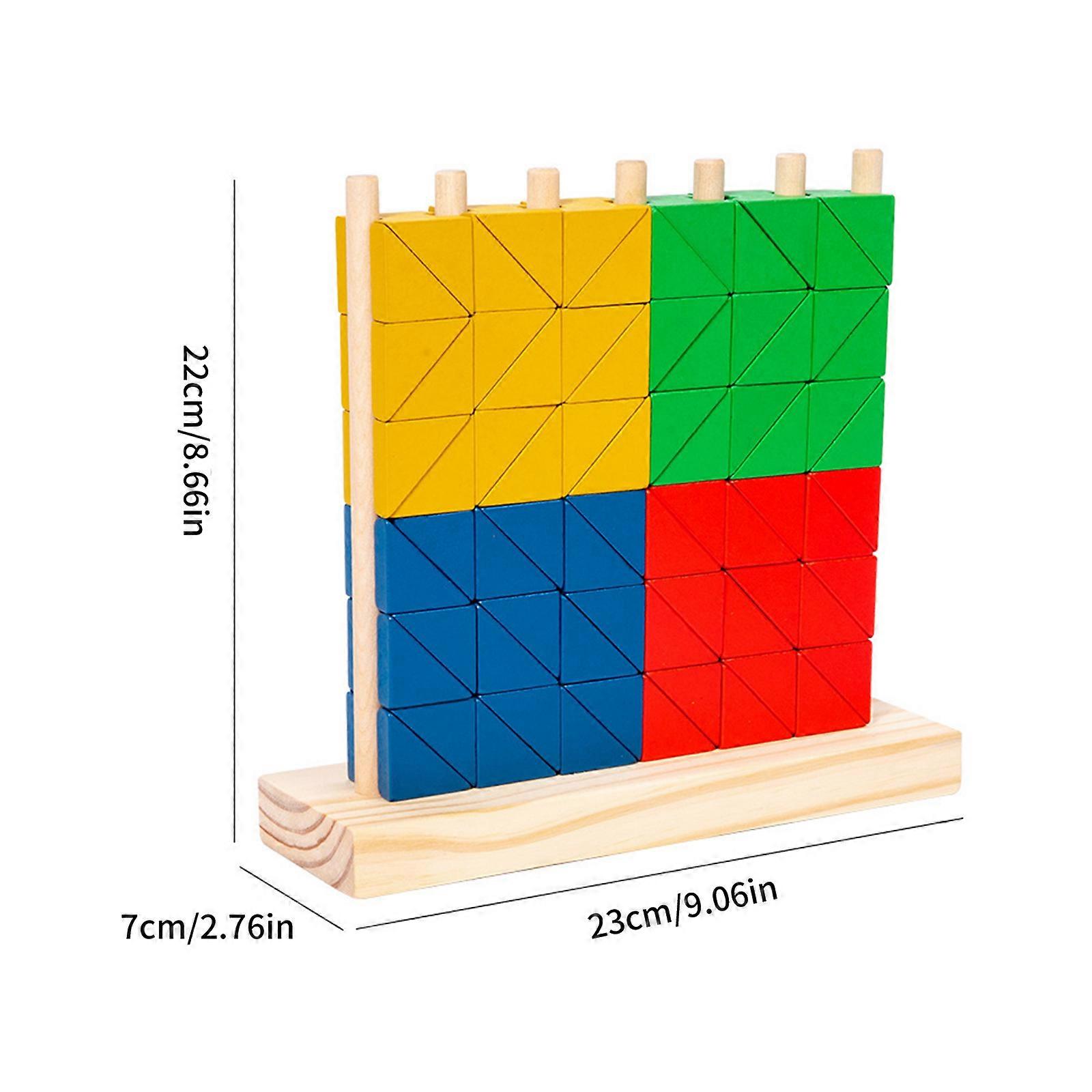 Montessori Wooden Math Multiplication Table Board