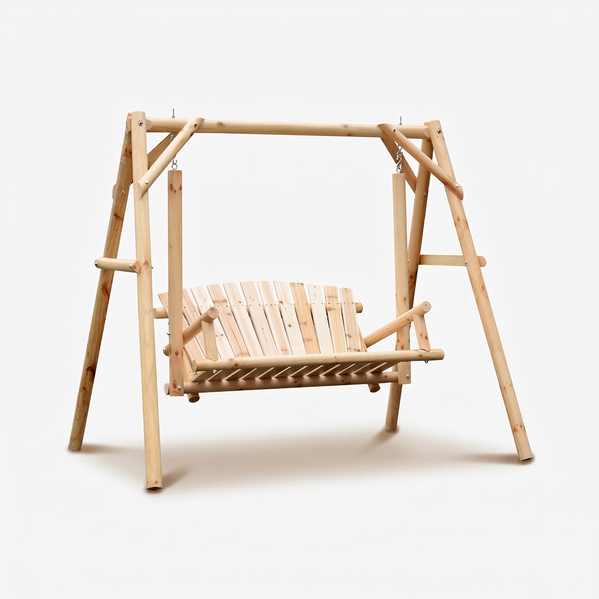 Hicooo® | Wooden Swing Bench