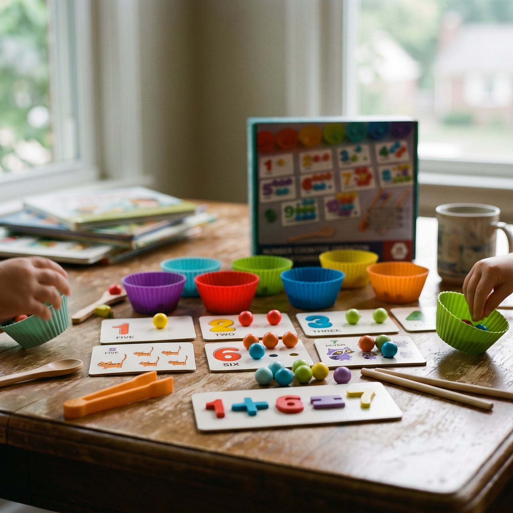 Wooden Bead Counting Toy