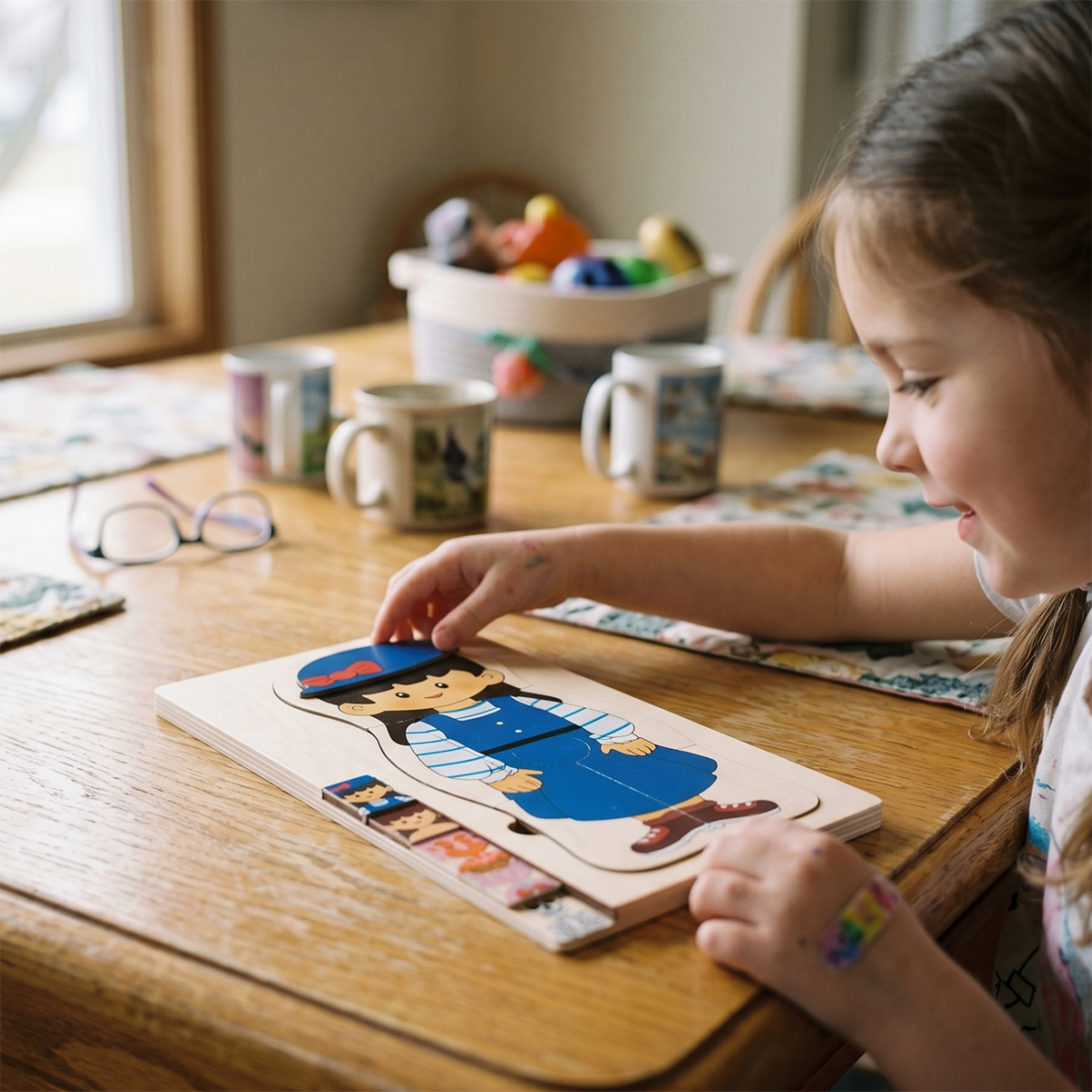Hicooo® | Wooden Human Body Puzzle