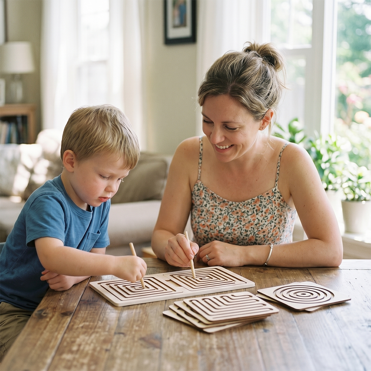 Hicooo® | Wooden Concentration Maze