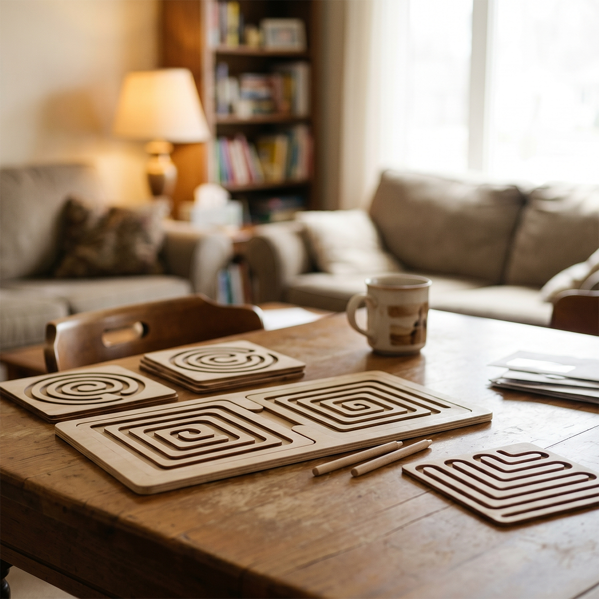 Hicooo® | Wooden Concentration Maze