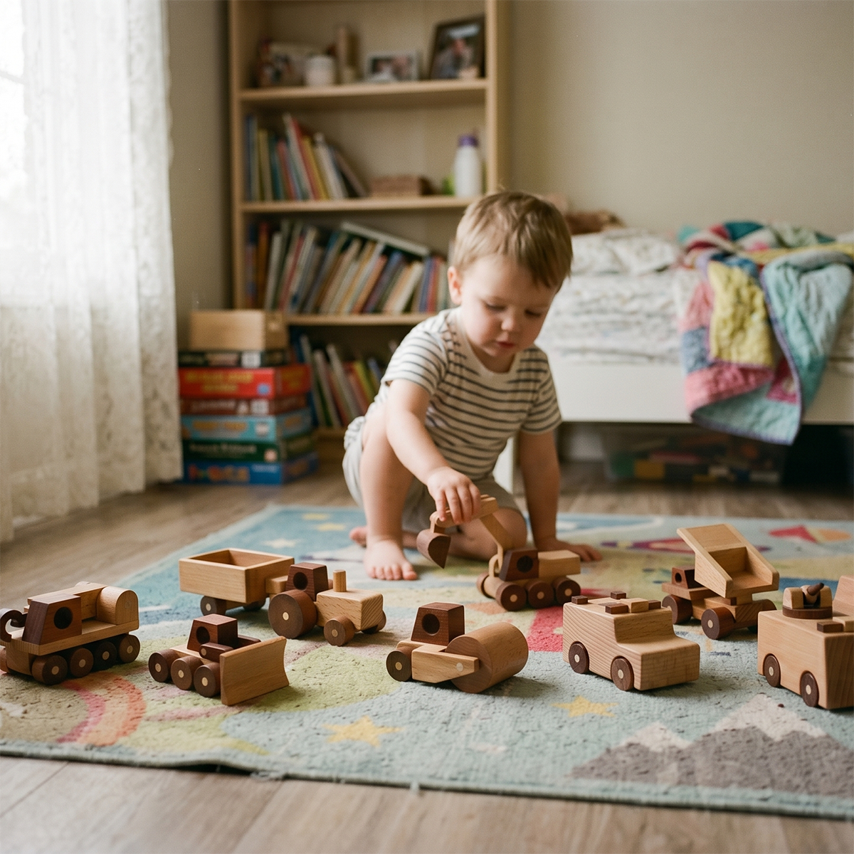 Hicooo® | Wooden Construction Vehicles