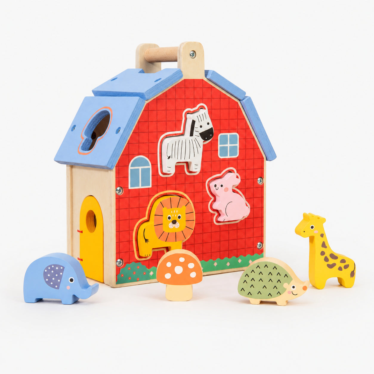 Montessori Animal Puzzle Blocks for Kids