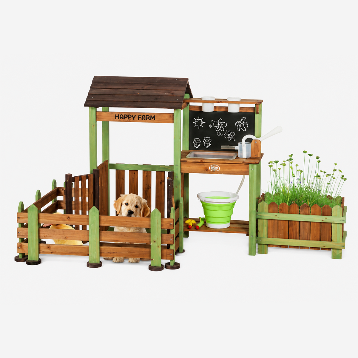 Hicooo® | Wooden Farm Playset