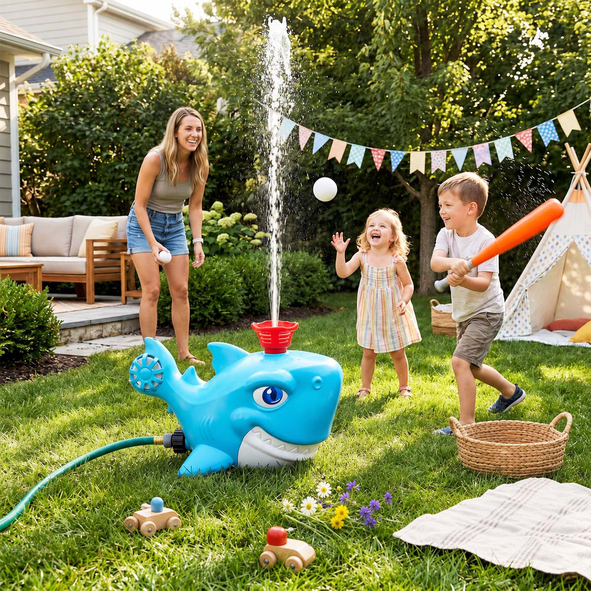 Water Sprinkler Baseball Toy