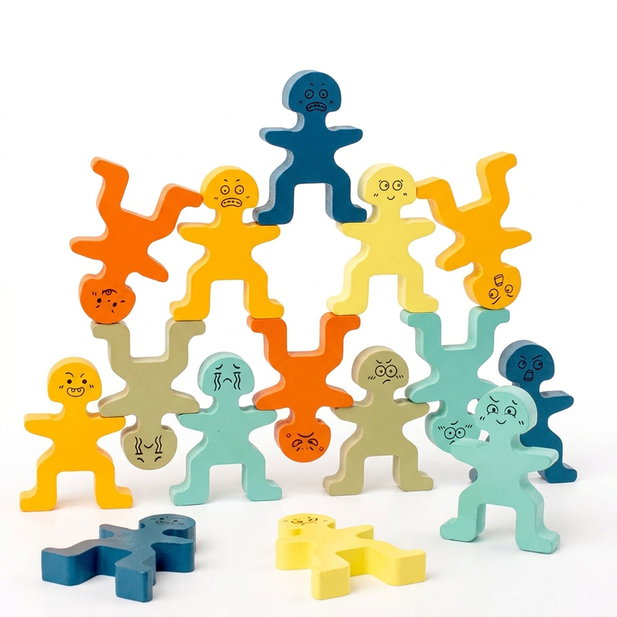 18 Figures & 20 Wooden Balancing Game