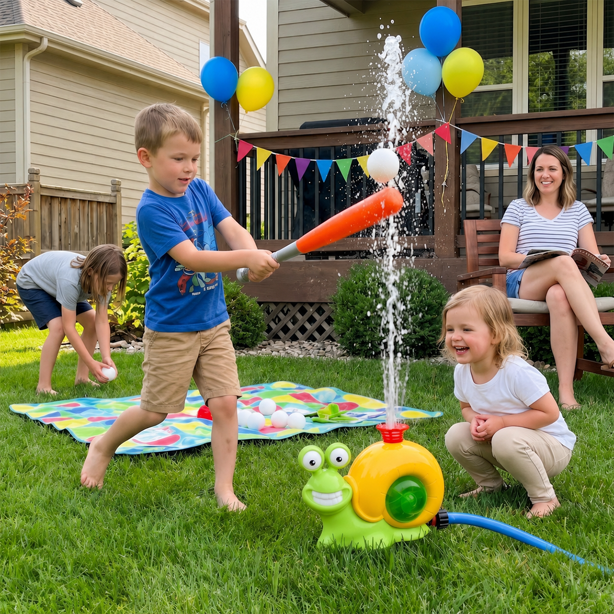 Water Sprinkler Baseball Toy
