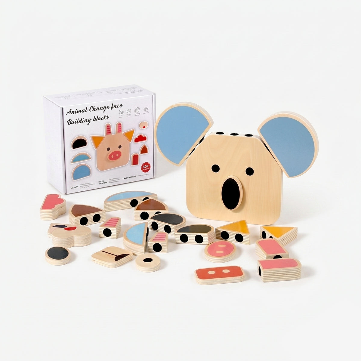 Hicooo® | Animal Change Face Blocks