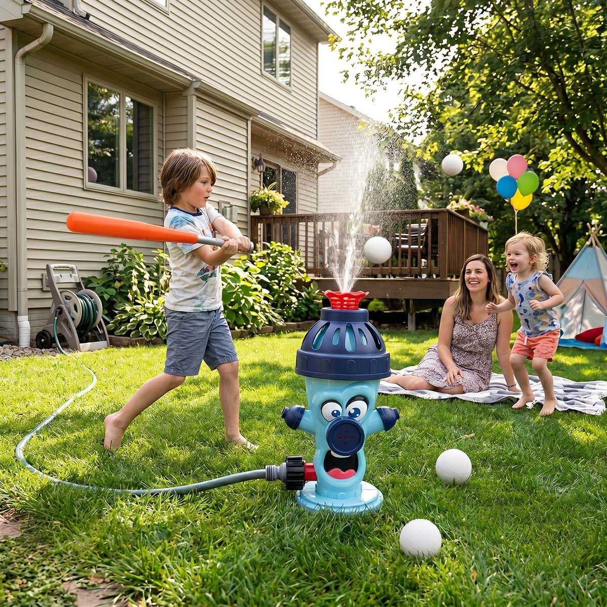 Water Sprinkler Baseball Toy