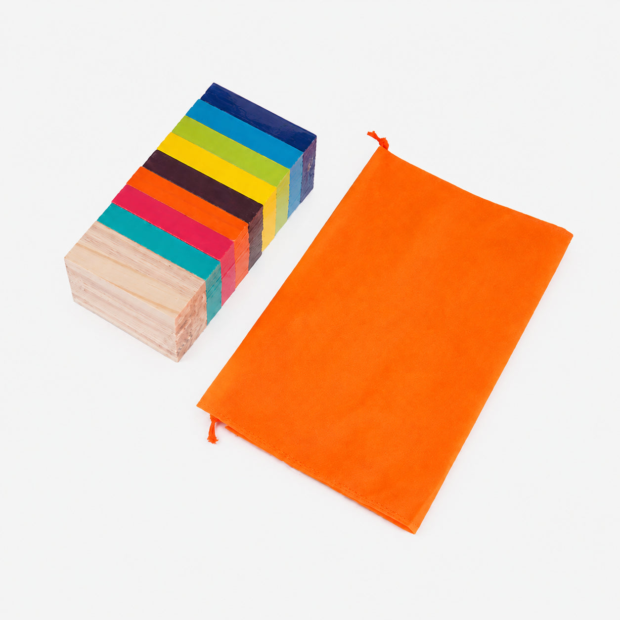 Open-Ended STEM Colorful Wooden Building Planks