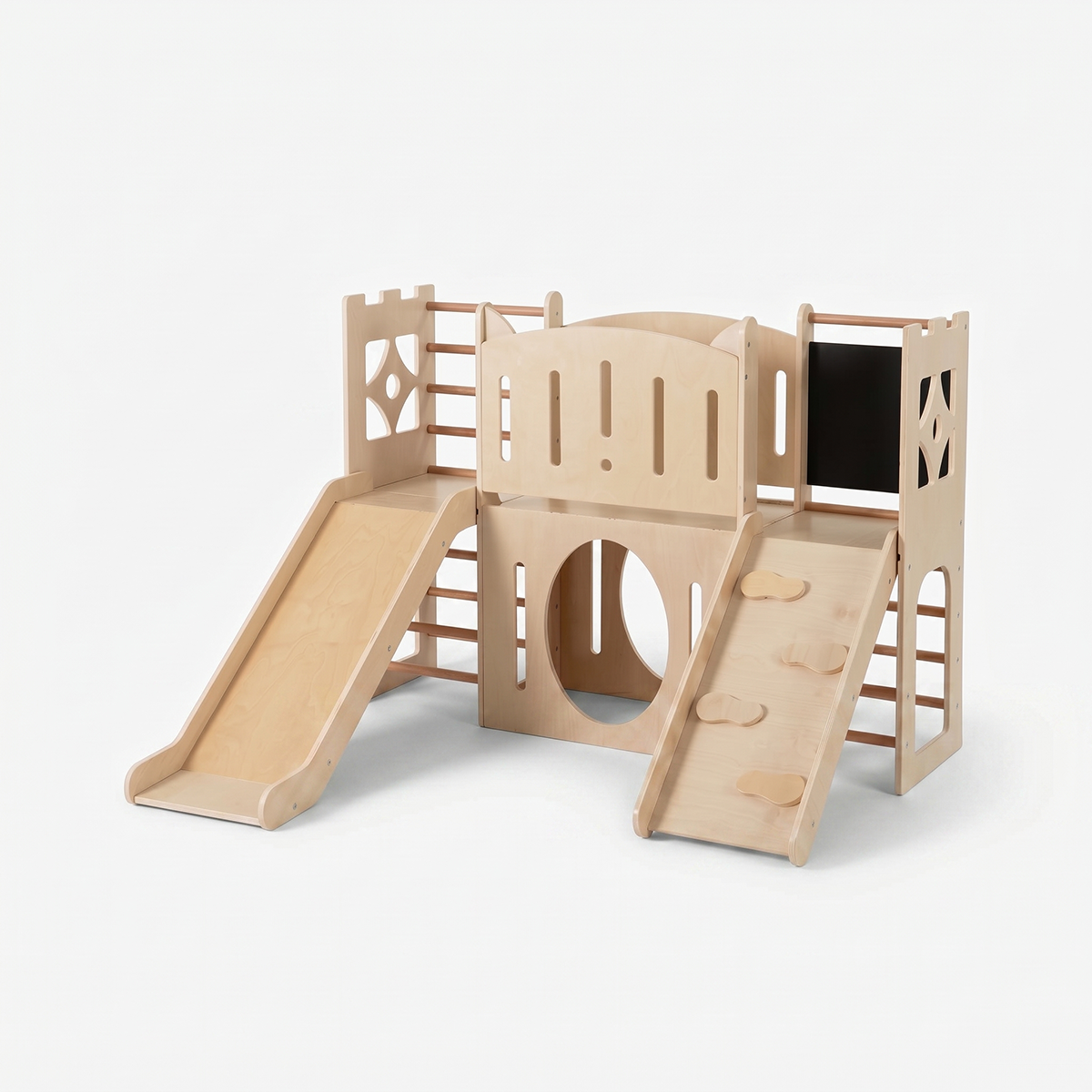 Hicooo® | Childrens Wooden Indoor Climbing Slide Toys