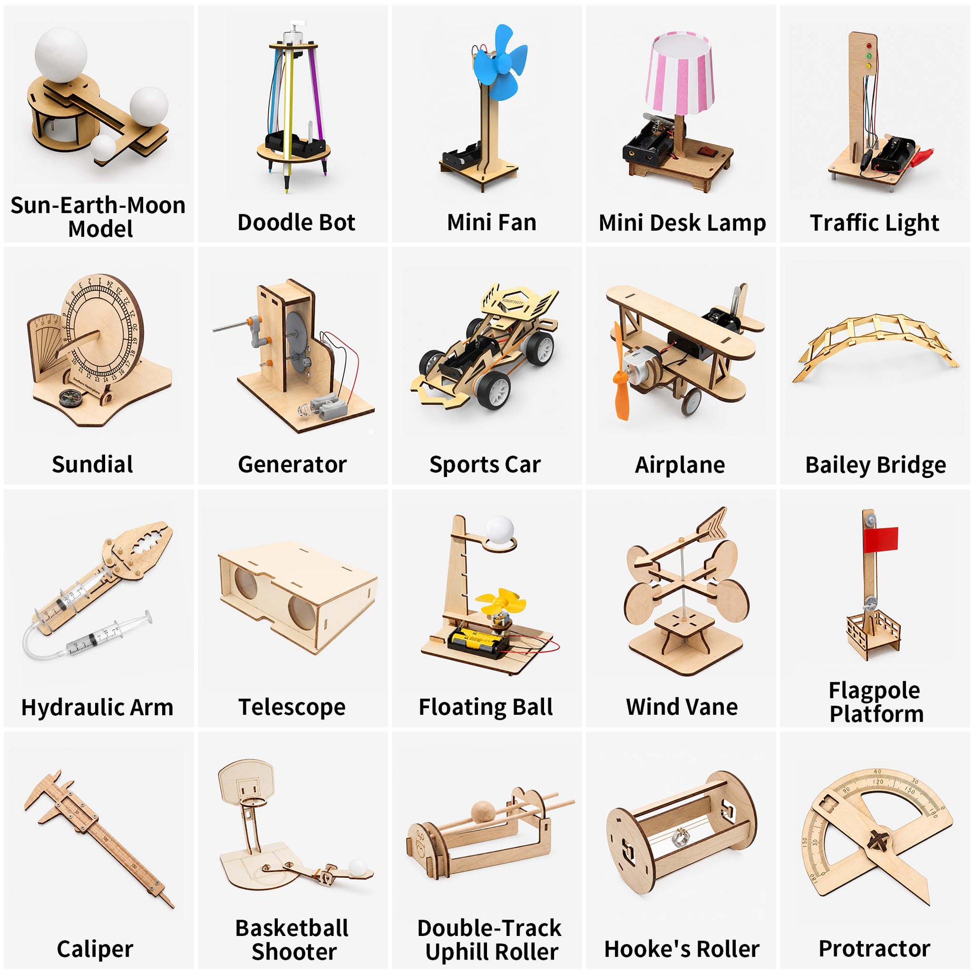 Hicooo® | Wooden Science Experiment Kit