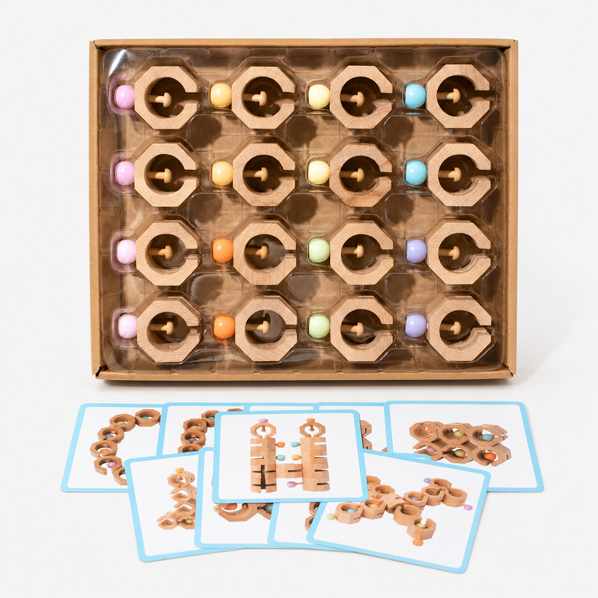 Wooden Montessori Shape Sorting Puzzle