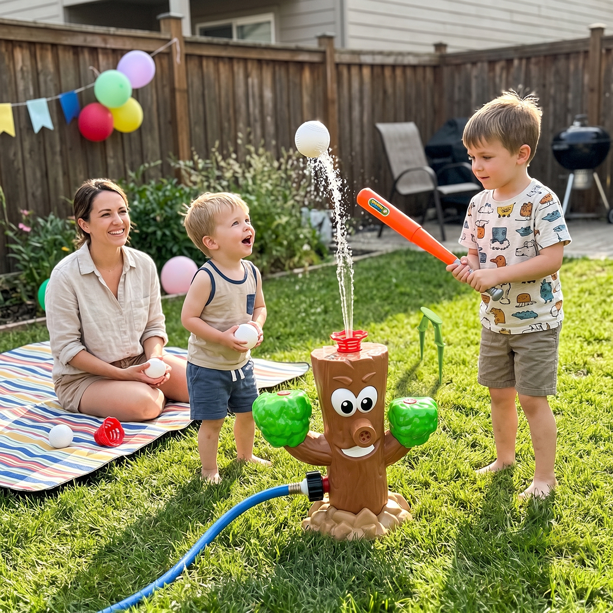 Water Sprinkler Baseball Toy