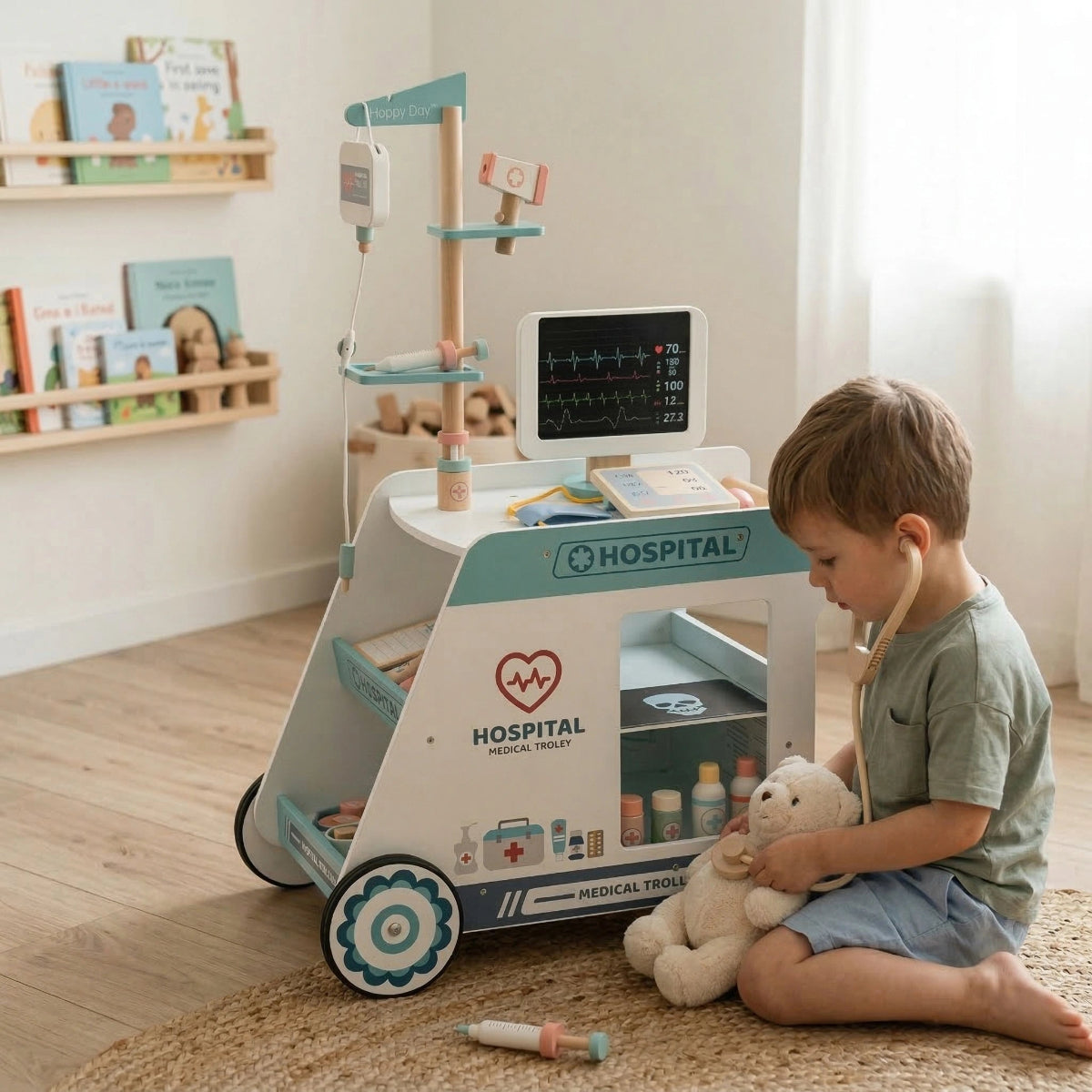 Hicooo® | Wooden Doctor Playset