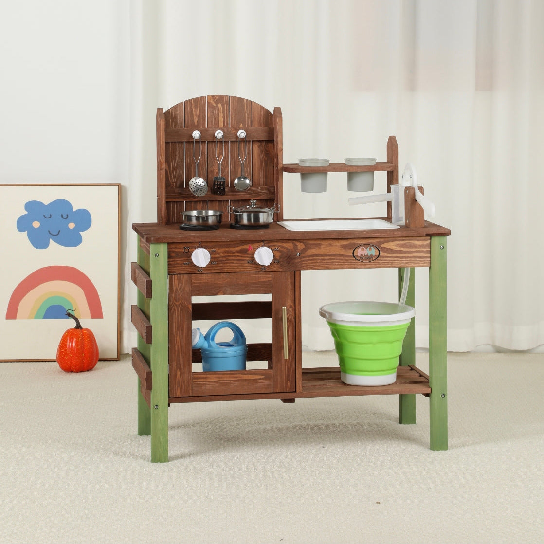 Hicooo® | Outdoor Wooden Mud Kitchen
