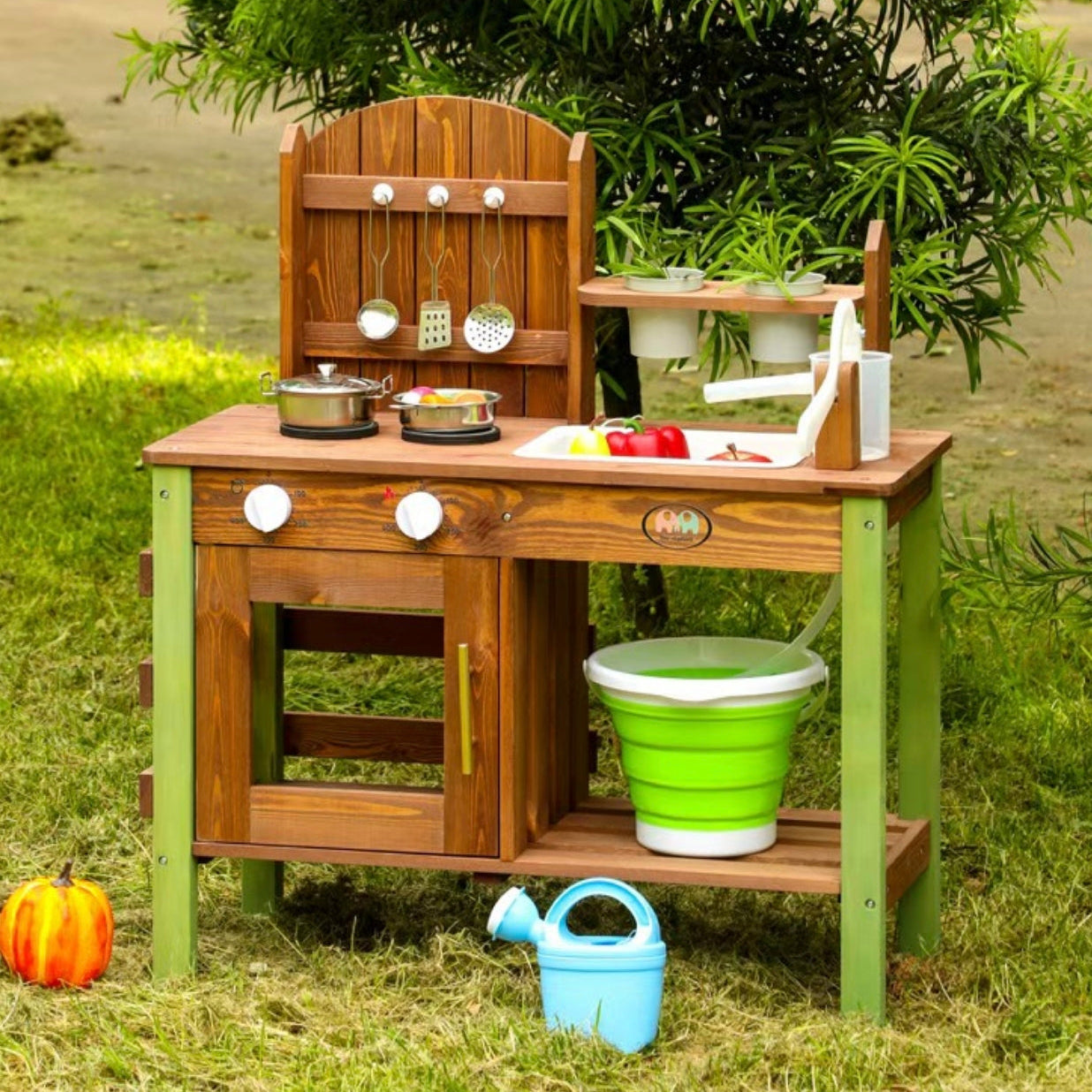 Hicooo® | Outdoor Wooden Mud Kitchen