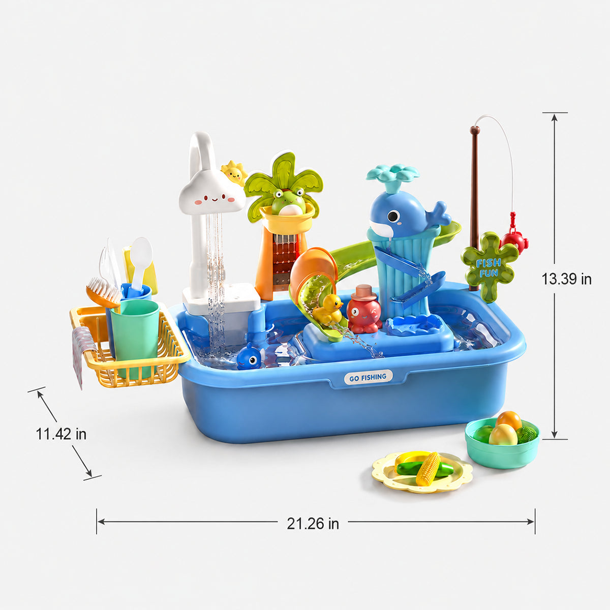 Toddler Play Sink Toy Set