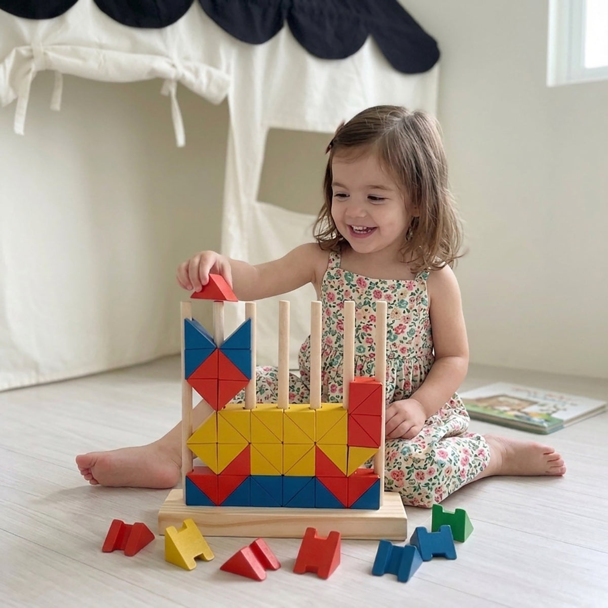 Montessori Wooden Math Multiplication Table Board
