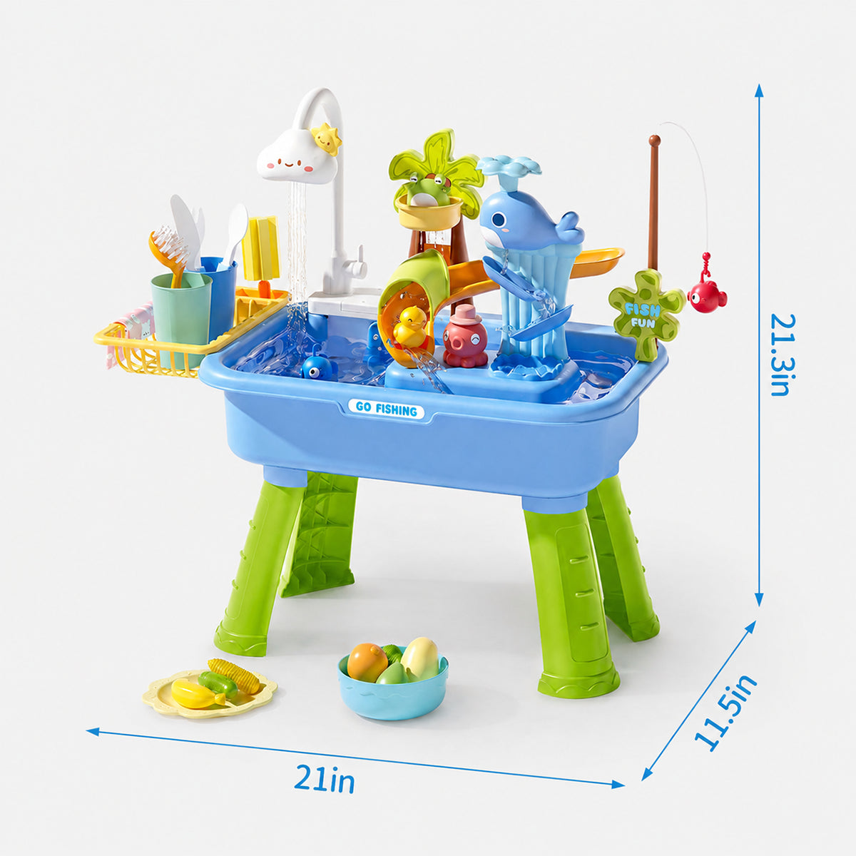 Toddler Play Sink Toy Set