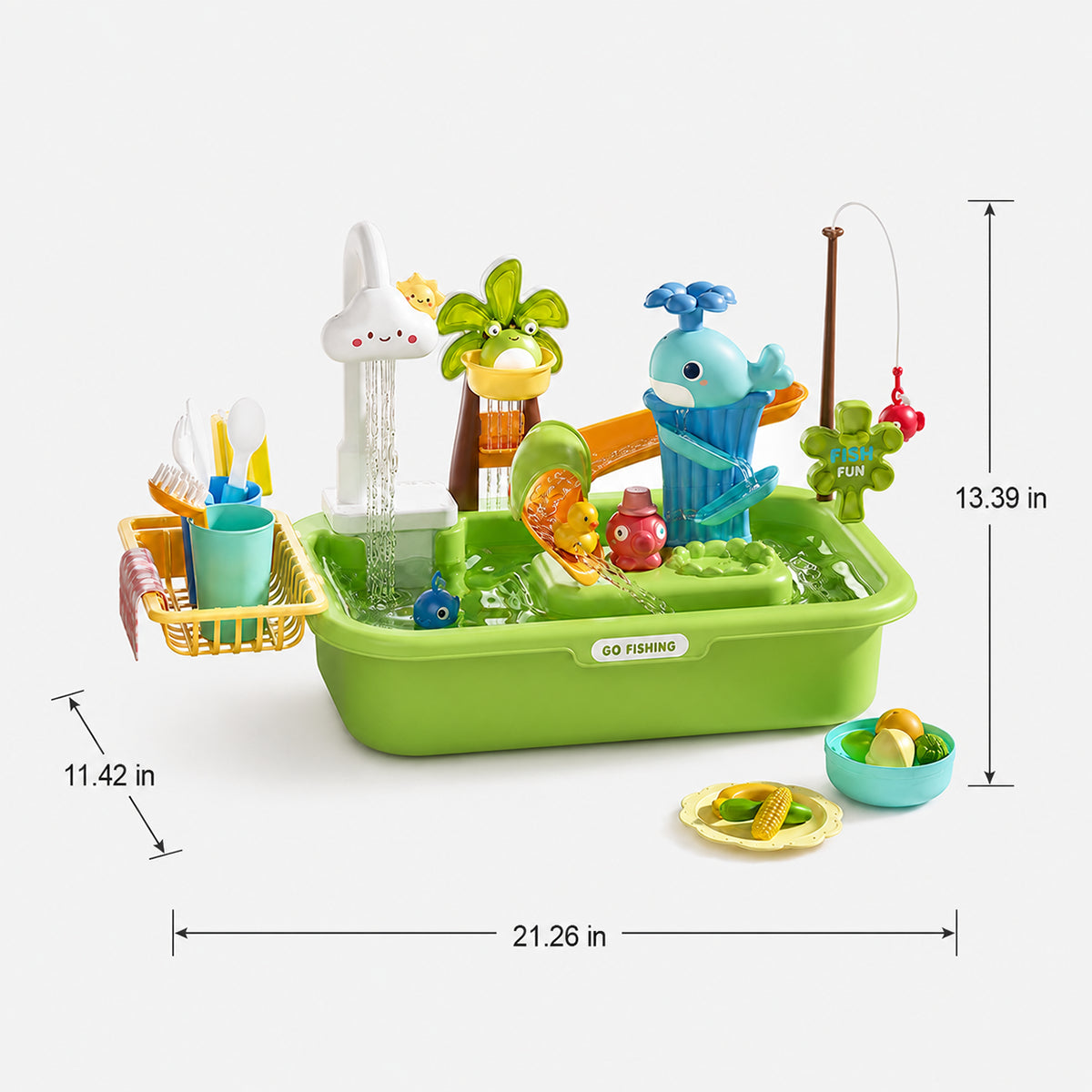 Toddler Play Sink Toy Set