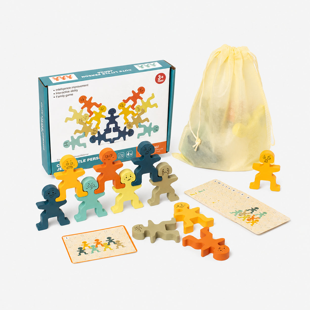 18 Figures & 20 Wooden Balancing Game
