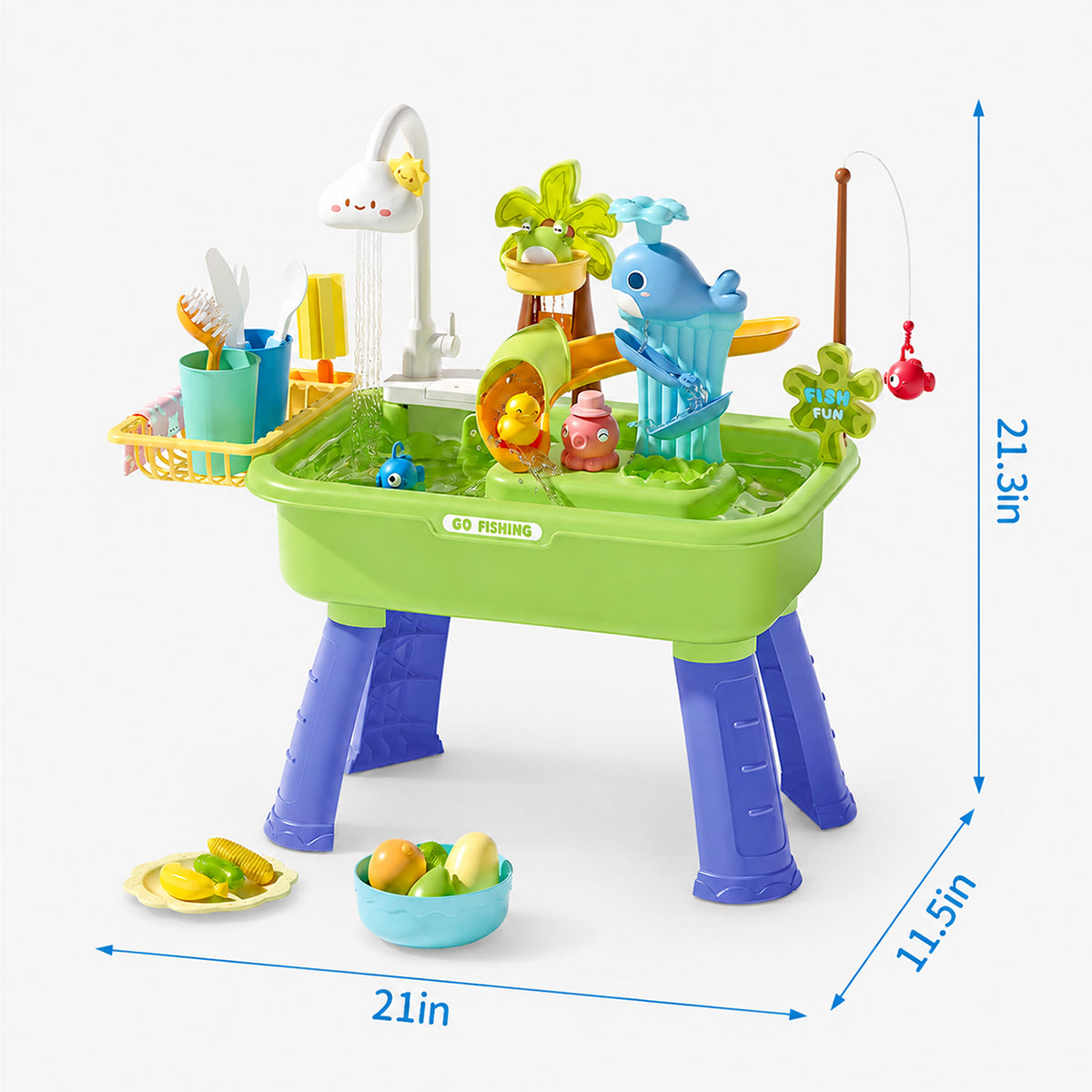 Toddler Play Sink Toy Set