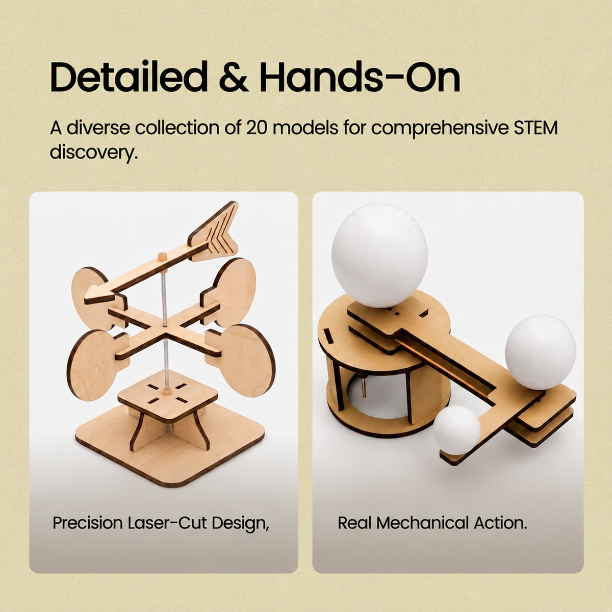 Hicooo® | Wooden Science Experiment Kit