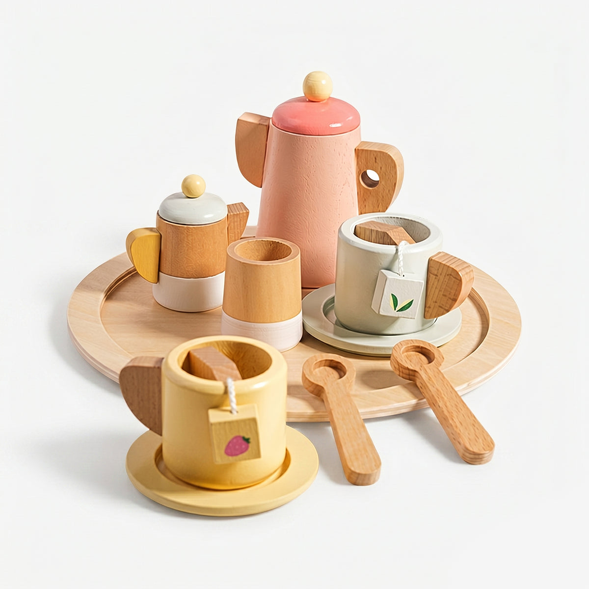 Hicooo® | Real Wood Tea Set