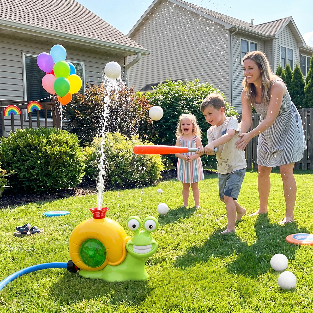 Water Sprinkler Baseball Toy