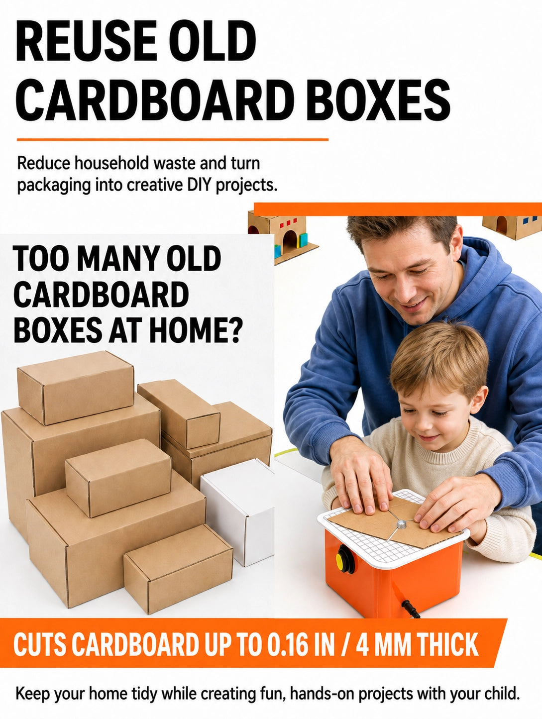 Cardboard Cutting Machine for Children