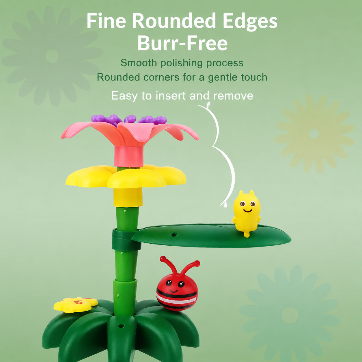 272-Piece Flower Garden Building Toys