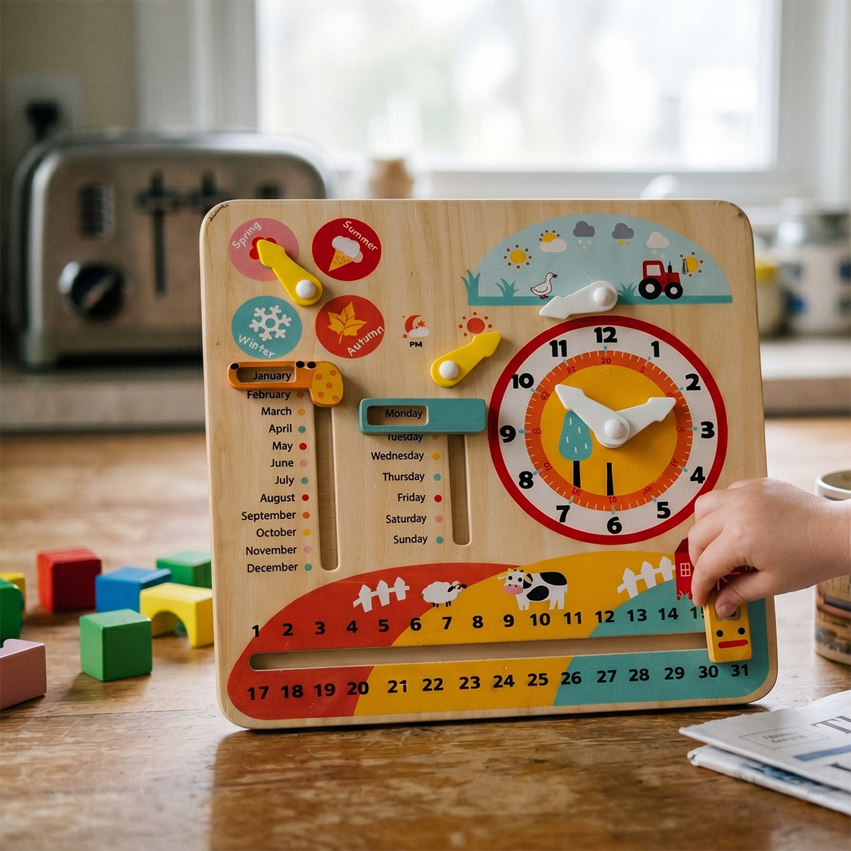 Hicooo® | Clock Toy