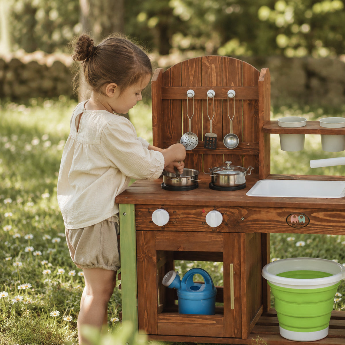Hicooo® | Outdoor Wooden Mud Kitchen