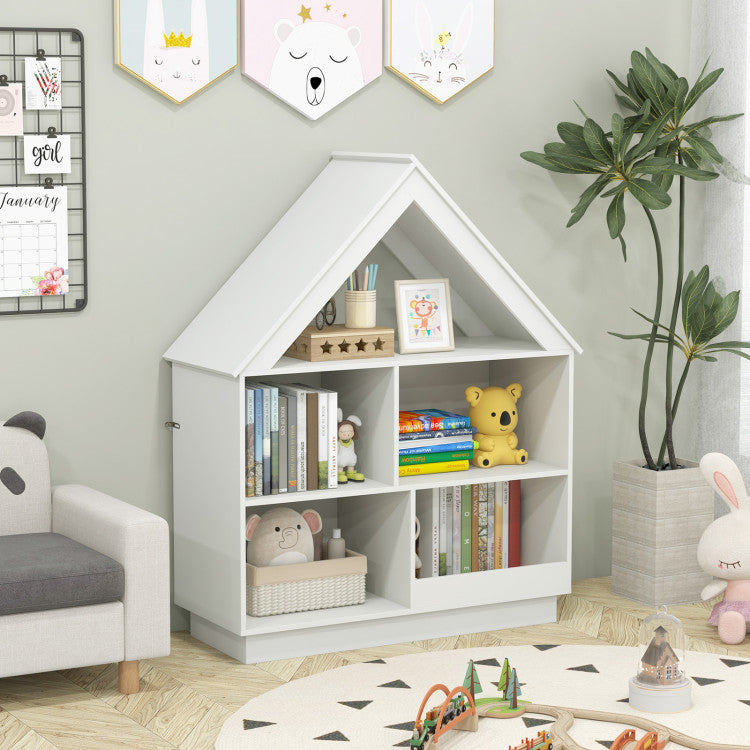 3-Tier House-Shaped Toy Storage Organizer