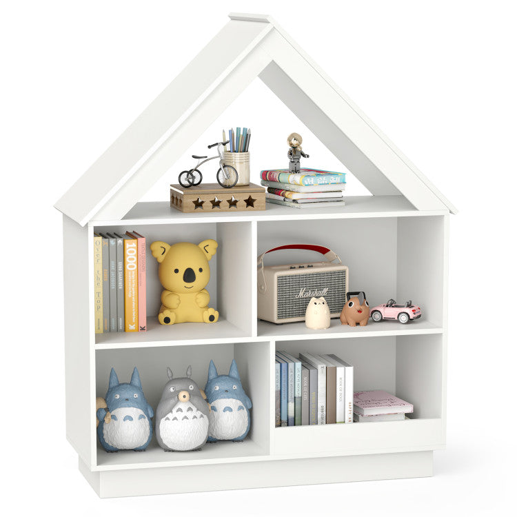 3-Tier House-Shaped Toy Storage Organizer