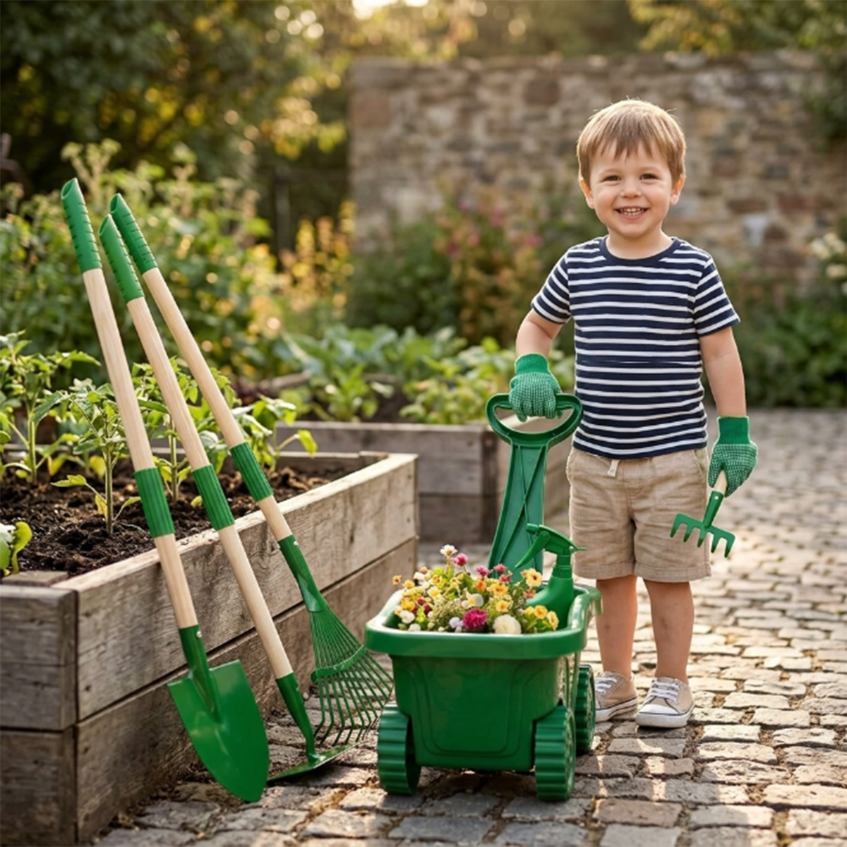 Kids Gardening Tools Set