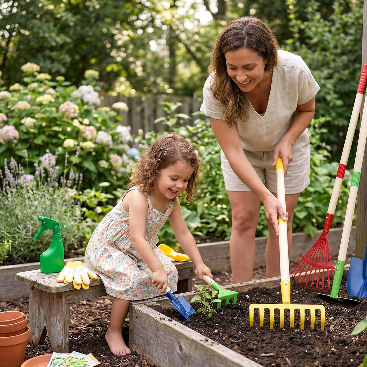 Kids Gardening Tools Set