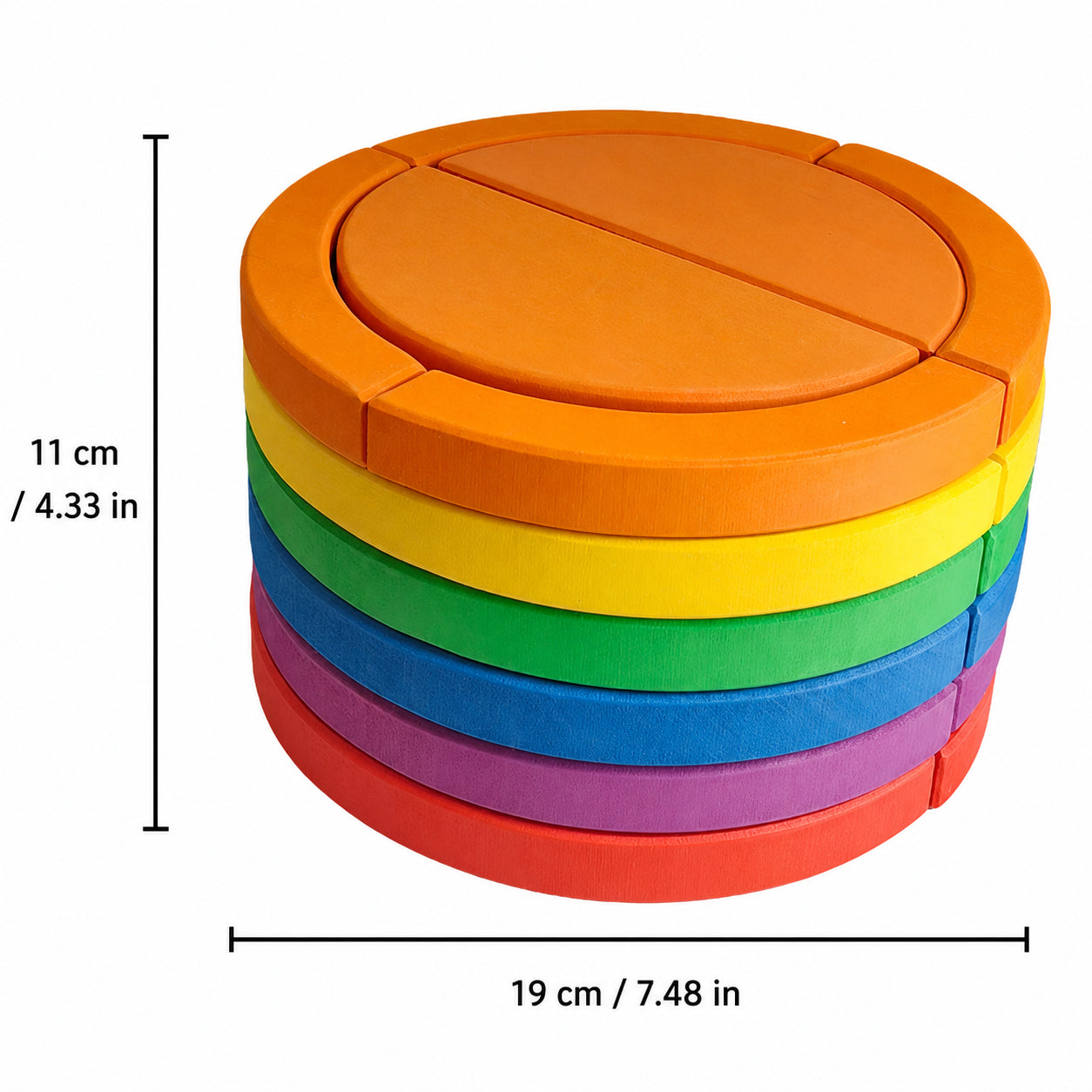 Educational Wooden Blocks Puzzle Toy
