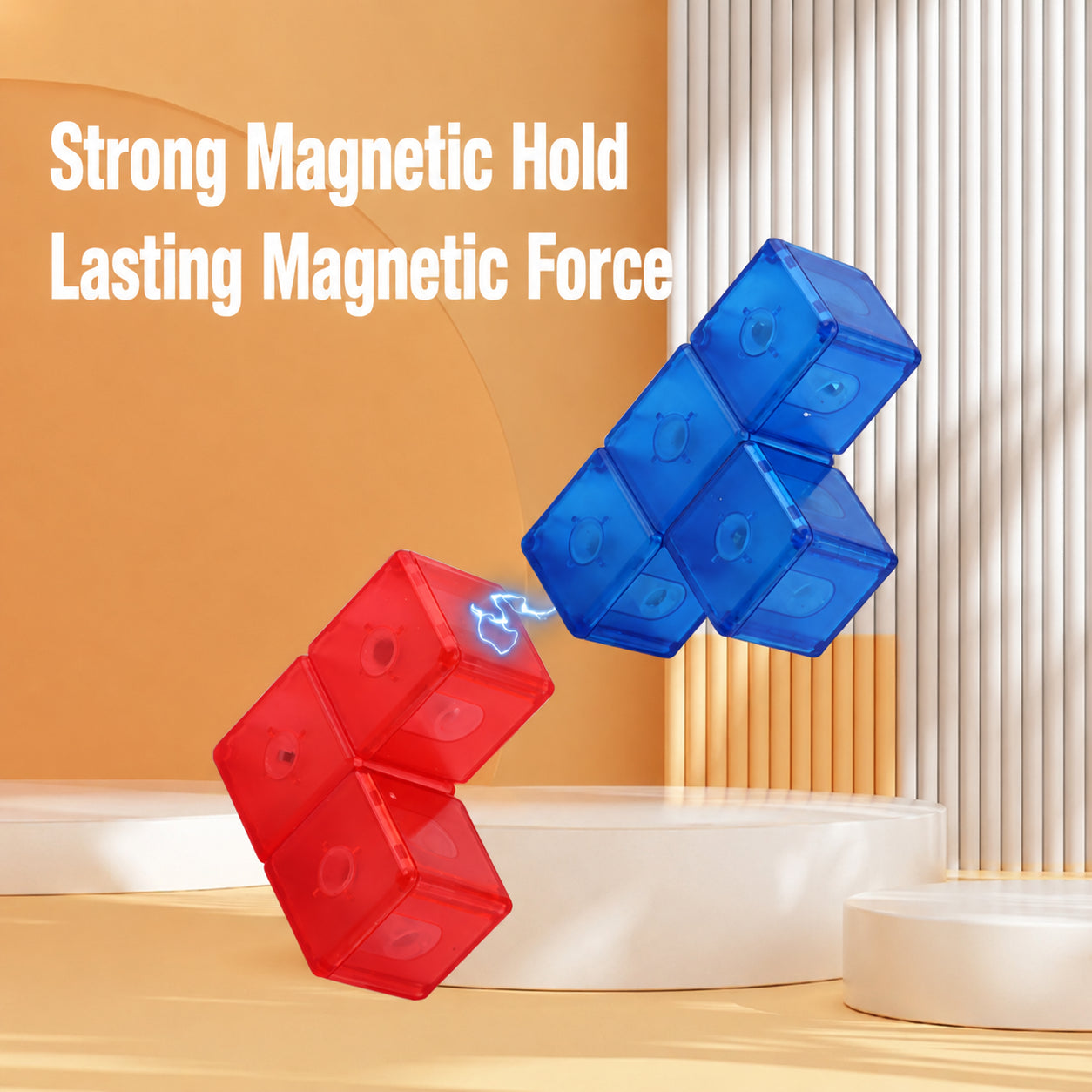 3D Magnetic Cube Block Puzzle