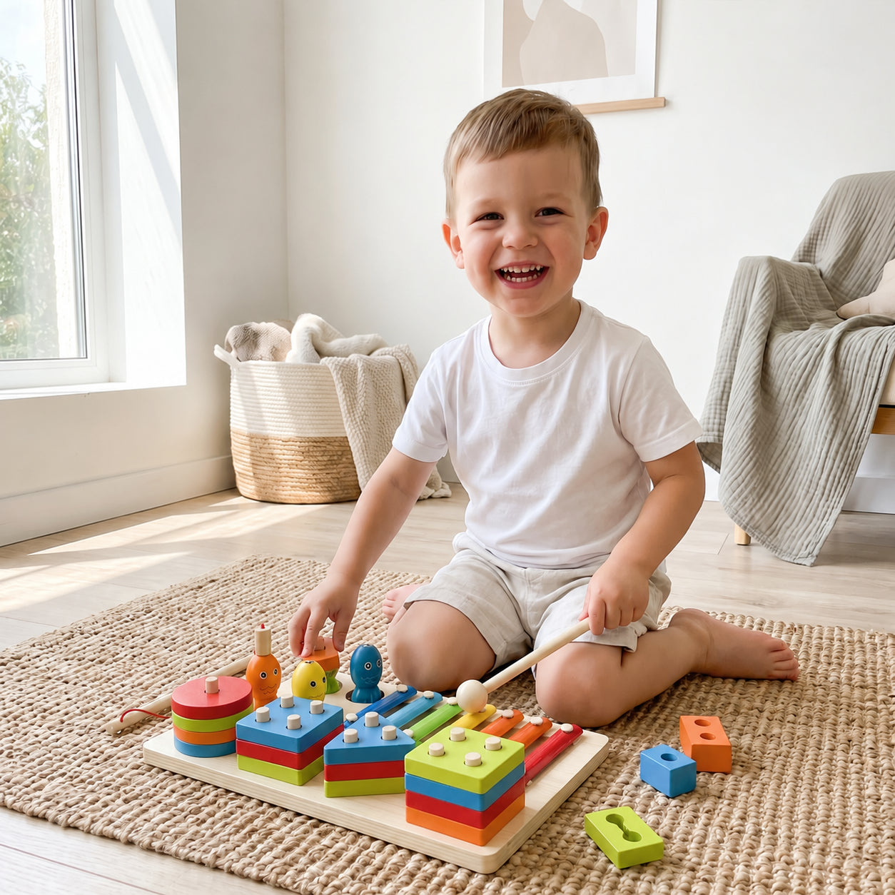 Hicooo® | Wooden Activity Board